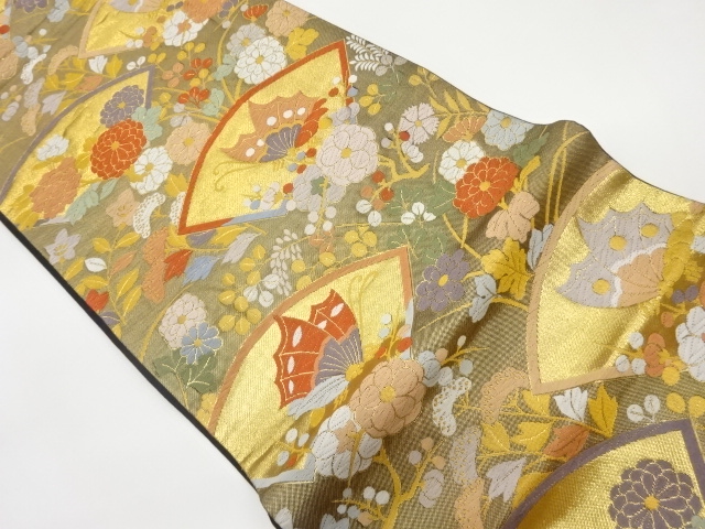 JAPANESE FUKURO OBI / WOVEN BUTTERFLY